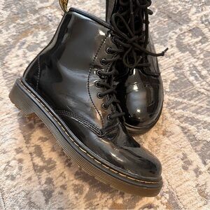 Kids Size 3 Patent Leather Dr. Marten Boots